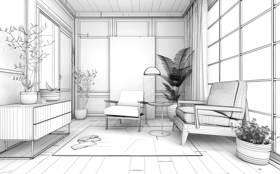 before the interior work